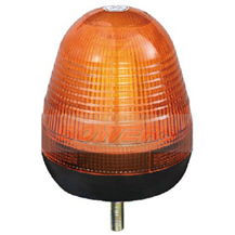 12v/24v Single Bolt Mounting LED Flashing Amber Beacon ECE R10